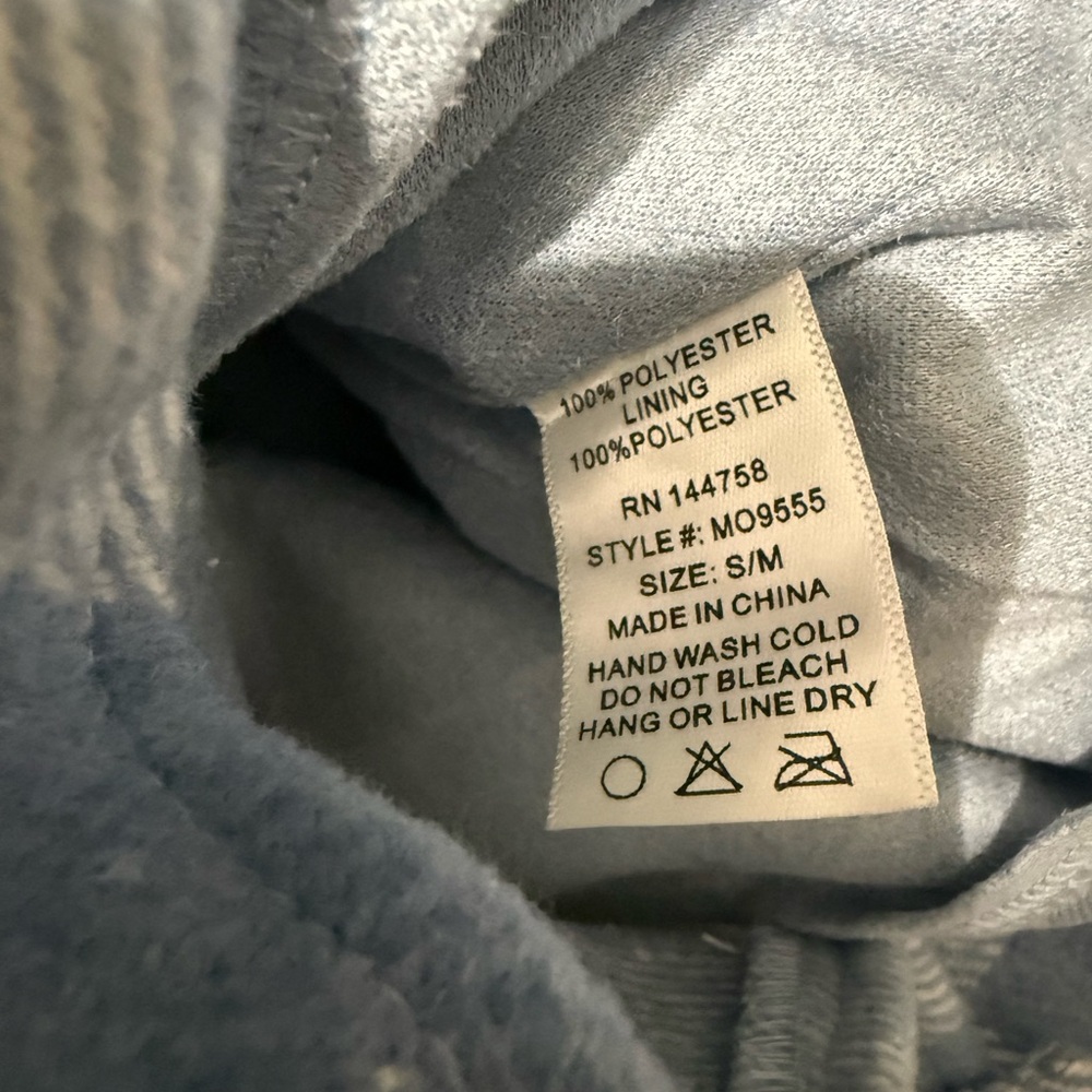 OTT NWT Blue and Cream Plaid Shacket- S/M, M/L - Picture 7 of 7